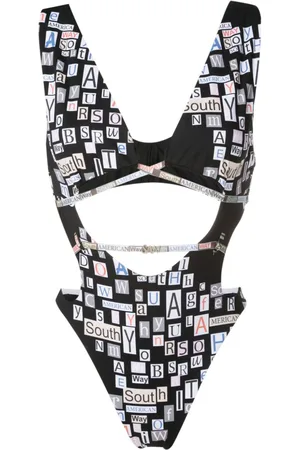 AMIR SLAMA Costume intero con cut-out