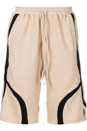 AMIR SLAMA Shorts bicolore