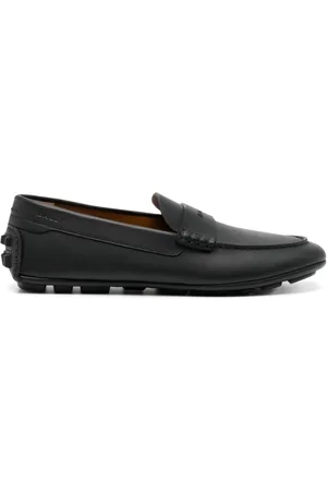 Bally Stringate con logo in pelle