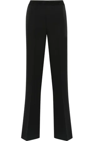 Ermanno Firenze Pantaloni dritti con banda logo