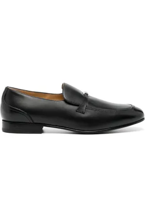 Bally Mocassini in pelle con placca logo