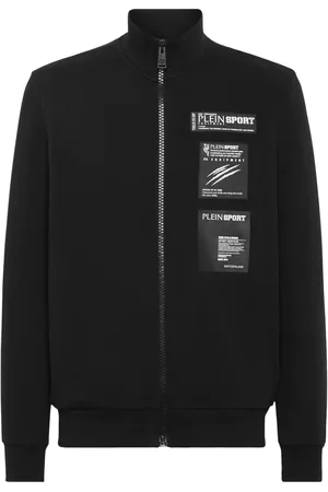 Philipp Plein Giacca sportiva con applicazione logo