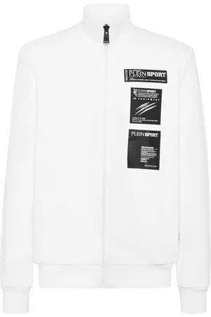 Philipp Plein Giacca sportiva con applicazione logo