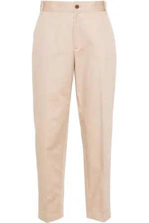 Maison Kitsuné Pantaloni con ricamo