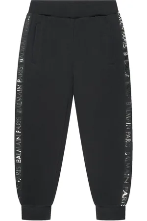 Balmain Pantaloni sportivi con banda logo