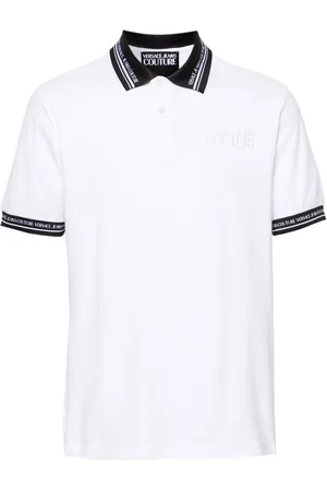 VERSACE Polo con ricamo