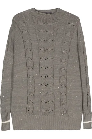 LORENA ANTONIAZZI Maglione con paillettes