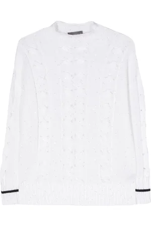 LORENA ANTONIAZZI Maglione con paillettes