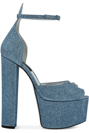 Philipp Plein Sandali con suola rialzata 120mm