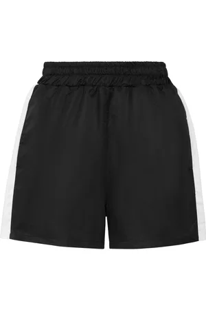 Philipp Plein Shorts sportivi con banda logo