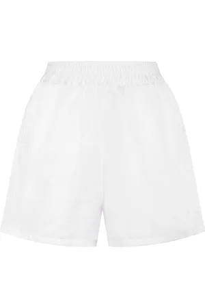 Philipp Plein Shorts sportivi con banda logo