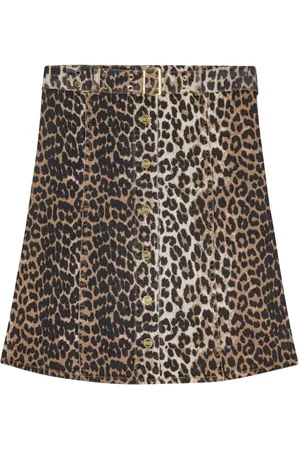 Ganni Top leopardato