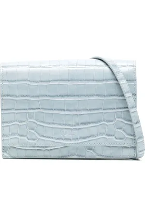 Yu Mei Clutch con effetto pelle di coccodrillo Suki