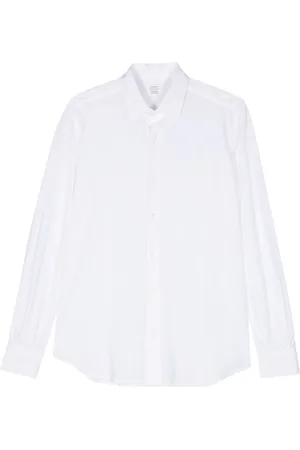 MAZZARELLI Camicia con cuciture tono su tono