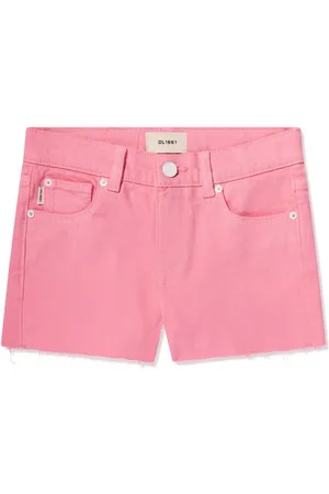 DL1961 Kids Shorts denim Lucy con orlo a taglio vivo