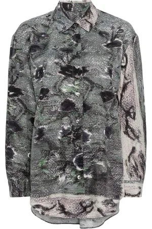 JNBY Camicia asimmetrica con stampa