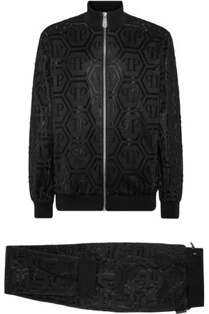 Philipp Plein Tuta con monogramma