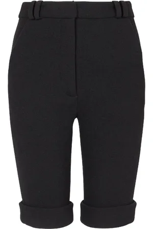 Balmain Shorts da ciclismo a vita alta