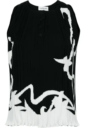 Lanvin Blusa con stampa astratta