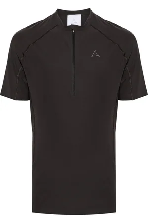 ROA T-shirt con zip