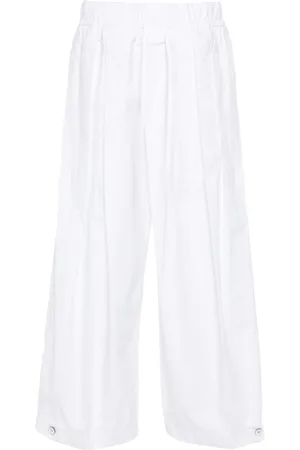 Jil Sander Pantaloni a palazzo con pieghe