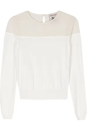 SEMICOUTURE Maglione a inserti