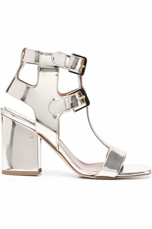 LAURENCE DACADE Sandali Sandra metallizzati 90mm