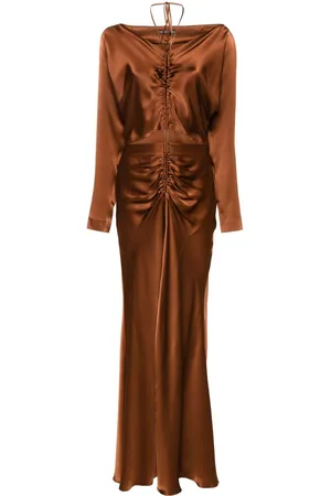 Alberta Ferretti Abito midi con cut-out