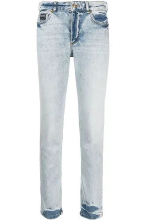 VERSACE Jeans dritti a vita bassa