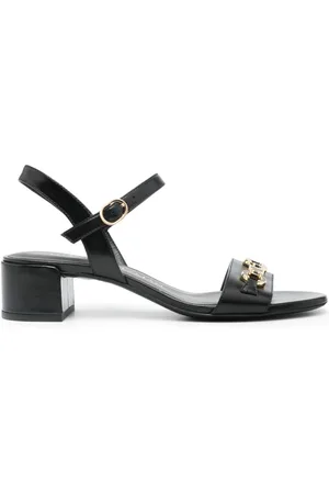 Stuart Weitzman Sandali con placca logo 35mm