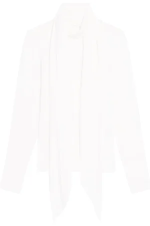 Helmut Lang Blusa con dettaglio foulard