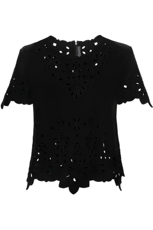 ERMANNO SCERVINO Blusa in pizzo sangallo