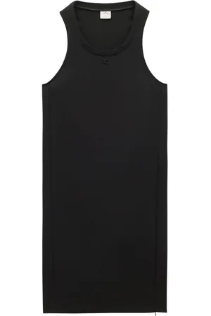 Courrèges Abito midi con applicazione