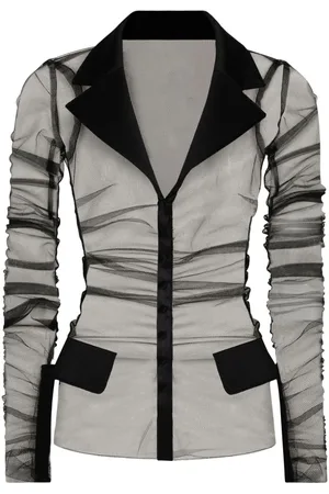 Dolce & Gabbana Blazer semi trasparente
