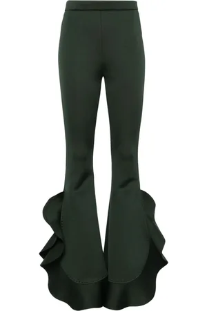 Cynthia Rowley Pantaloni svasati Astro con ruches