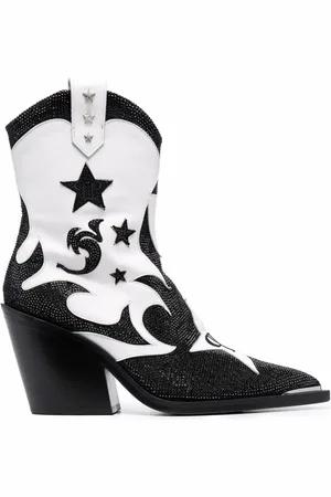 Philipp Plein Stivali con tacco medio
