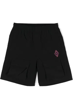 MARCELO BURLON Shorts con ricamo