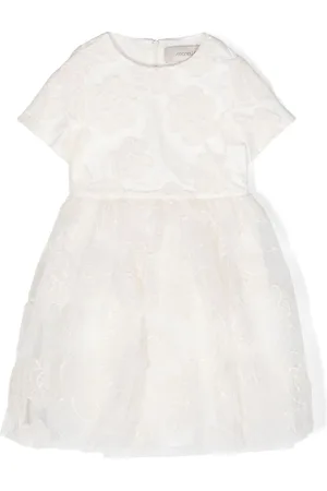Simonetta Abito in tulle con ricamo