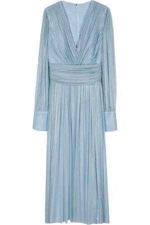 RHEA COSTA Abito midi drappeggiato