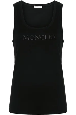 Moncler Canotta con ricamo