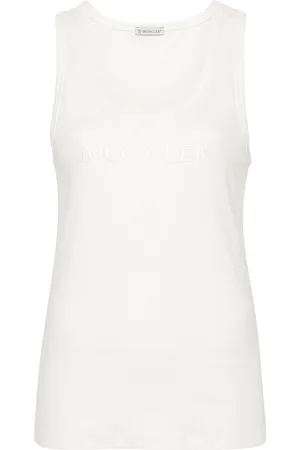 Moncler Canotta con ricamo