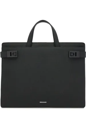 Salvatore Ferragamo Portadocumenti con fibbia Gancini