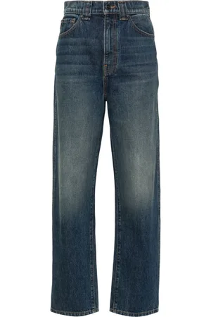 Khaite Jeans dritti a vita alta