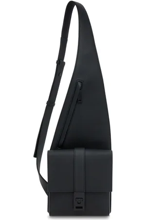 Salvatore Ferragamo Borsa messenger in finta pelle