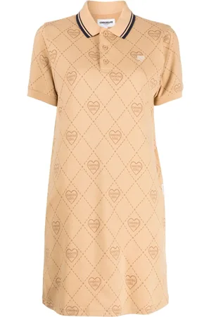 Chocoolate Abito modello polo con stampa