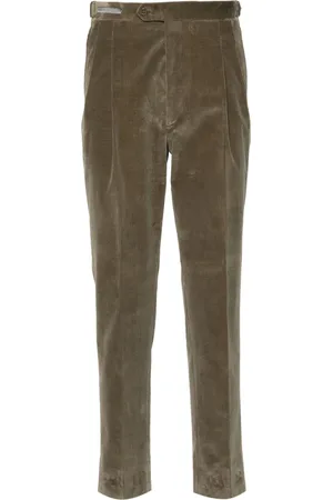 corneliani Pantaloni slim a coste