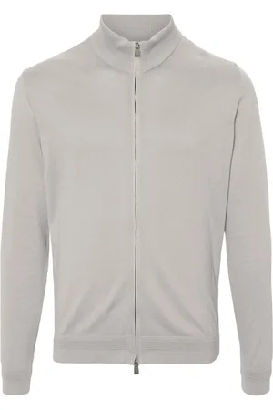 corneliani Cardigan a collo alto