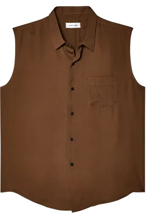 Ernest W. Baker Camicia smanicata con bottoni