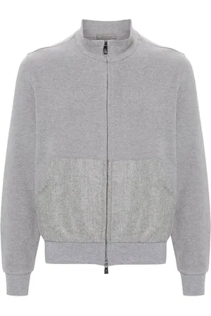 corneliani Felpa con scollo rialzato