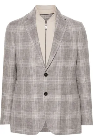 corneliani Blazer monopetto a strati